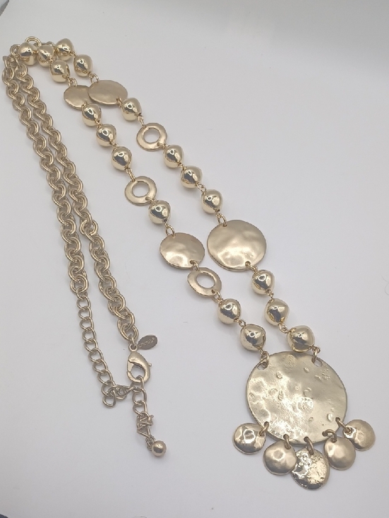 Chico's Jewelry - Chicos Gold Tone Statement Necklace